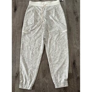 Athleta Jogger Pants Sz 2‎ Venture Printed Snakeskin Viper Gray Athleisure New